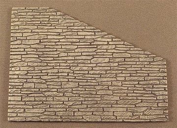 R.H. Incline Stone Retaining Wall Panel